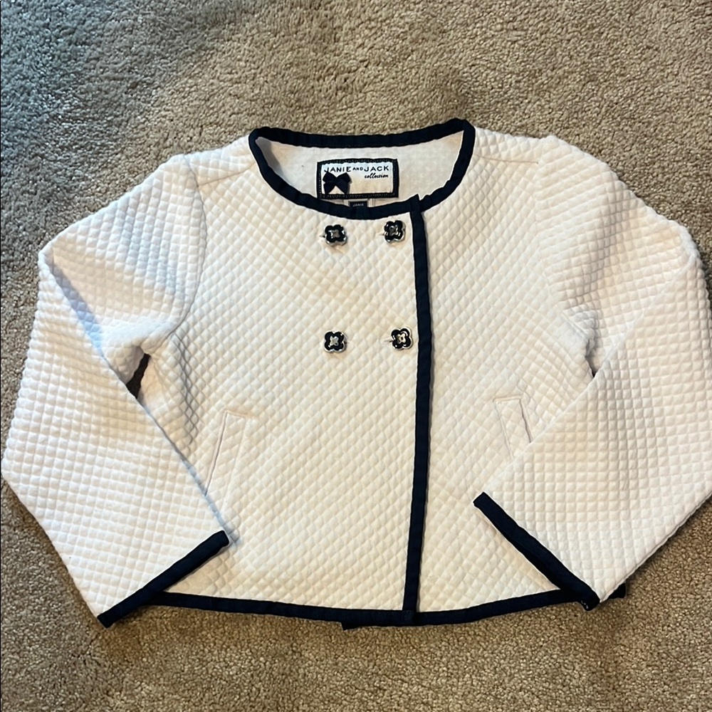 Janie and Jack Quilted cardigan/Jacket